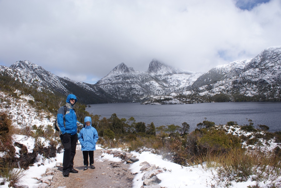 Australia, Tasmania, North West, Tasmania, Day 2. Cradle Mountain - Lake St Clair National Park. ‘Christmas’ in November, Snow, Dove Lake Circuit, , 