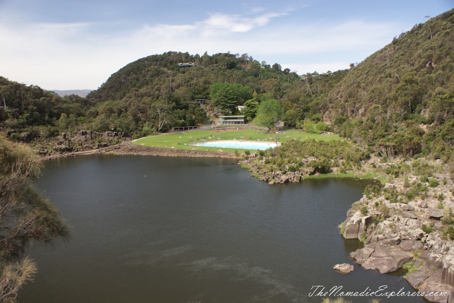 Australia, Tasmania, North West, Tasmania, Day 8. Way back to Launceston through Penguin and Sheffield. Cataract Gorge in Launceston., , 