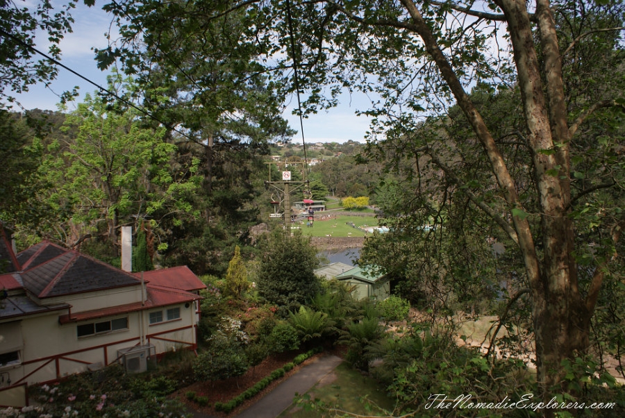 Australia, Tasmania, North West, Tasmania, Day 8. Way back to Launceston through Penguin and Sheffield. Cataract Gorge in Launceston., , 