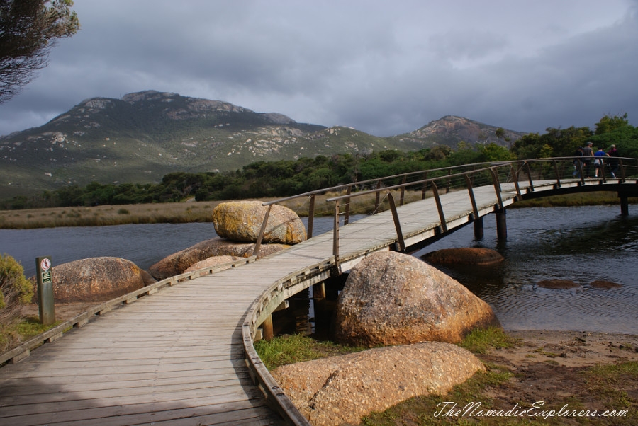 Australia, Victoria, Gippsland, A day in Wilsons Promontory National Park: Mount Oberon, Squeaky Beach, Tidal River / Norman Beach, , 