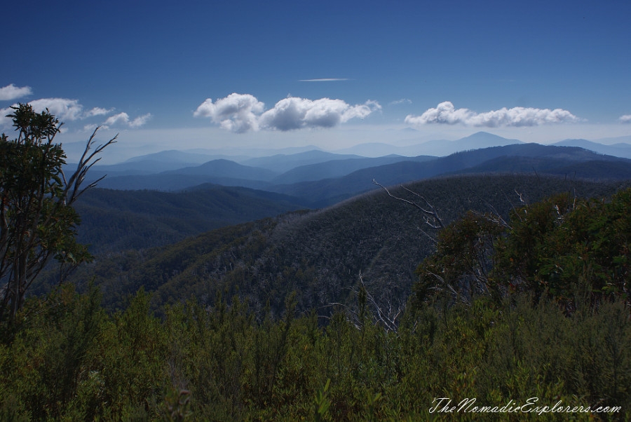 Australia, Victoria, High Country, Mount Bogong Conquestathon: Mount Bogong Circuit via Staircase Spur and Eskdale Spur , , 