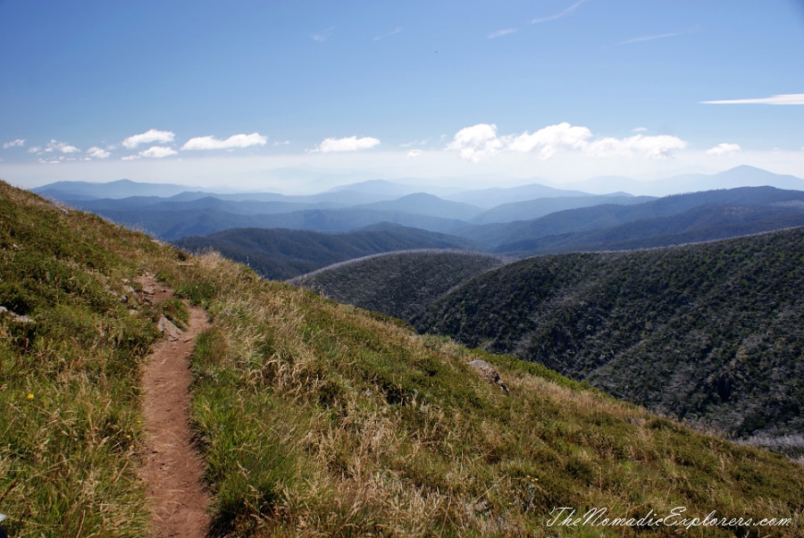 Australia, Victoria, High Country, Mount Bogong Conquestathon: Mount Bogong Circuit via Staircase Spur and Eskdale Spur , , 