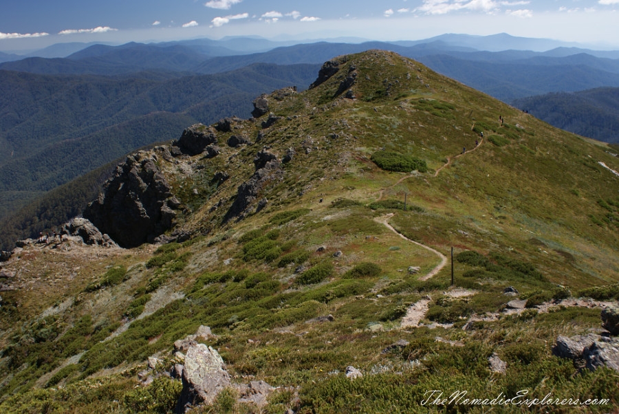 Australia, Victoria, High Country, Mount Bogong Conquestathon: Mount Bogong Circuit via Staircase Spur and Eskdale Spur , , 