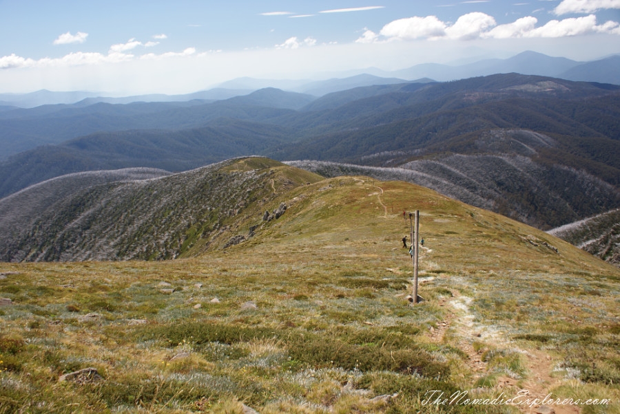 Australia, Victoria, High Country, Mount Bogong Conquestathon: Mount Bogong Circuit via Staircase Spur and Eskdale Spur , , 