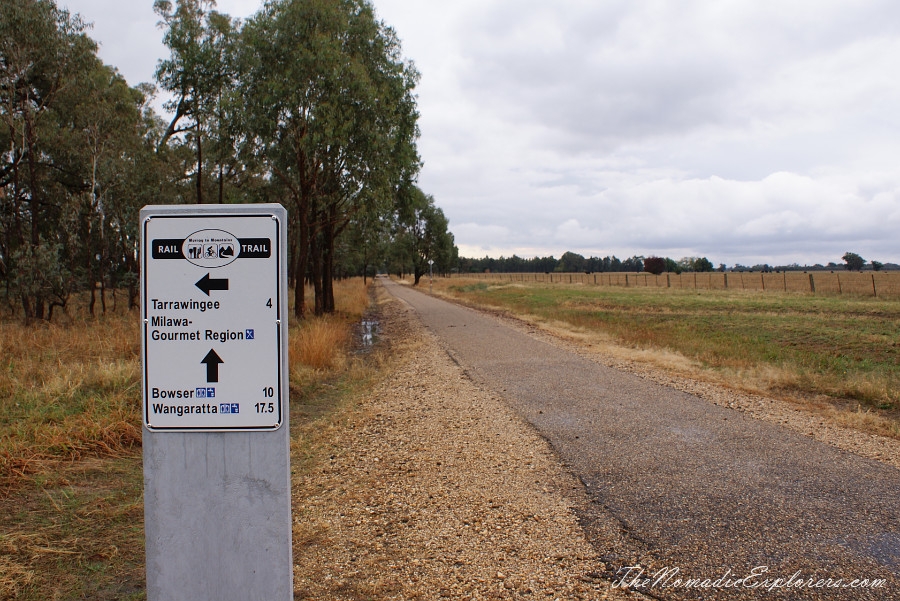 Australia, Victoria, High Country, Cycling the Murray to Mountains Rail Trail (partly): Beechworth - Everton &amp; Bright - Myrtleford sections, , 