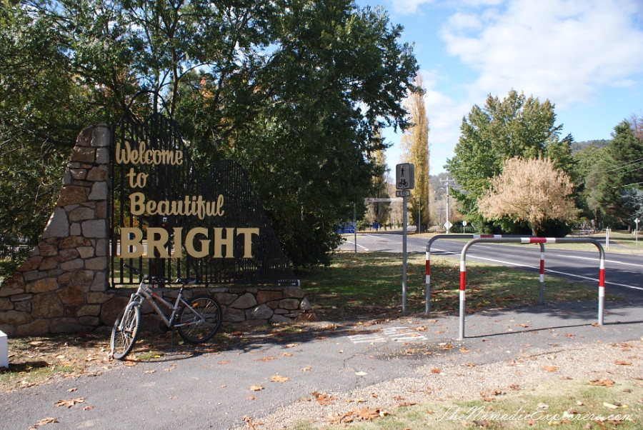 Australia, Victoria, High Country, Cycling the Murray to Mountains Rail Trail (partly): Beechworth - Everton &amp; Bright - Myrtleford sections, , 