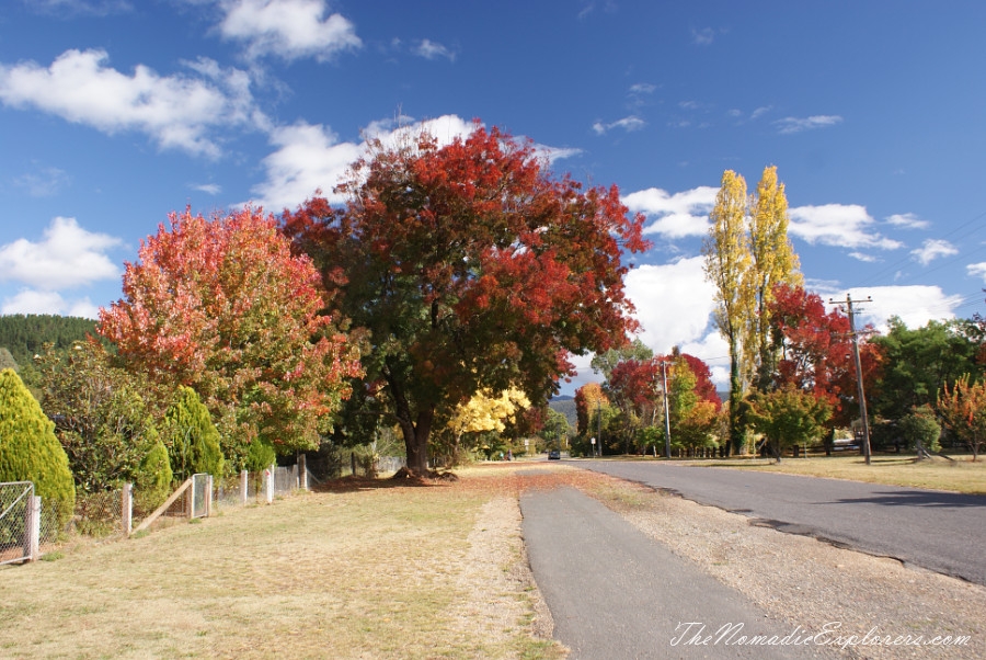 Australia, Victoria, High Country, Cycling the Murray to Mountains Rail Trail (partly): Beechworth - Everton &amp; Bright - Myrtleford sections, , 