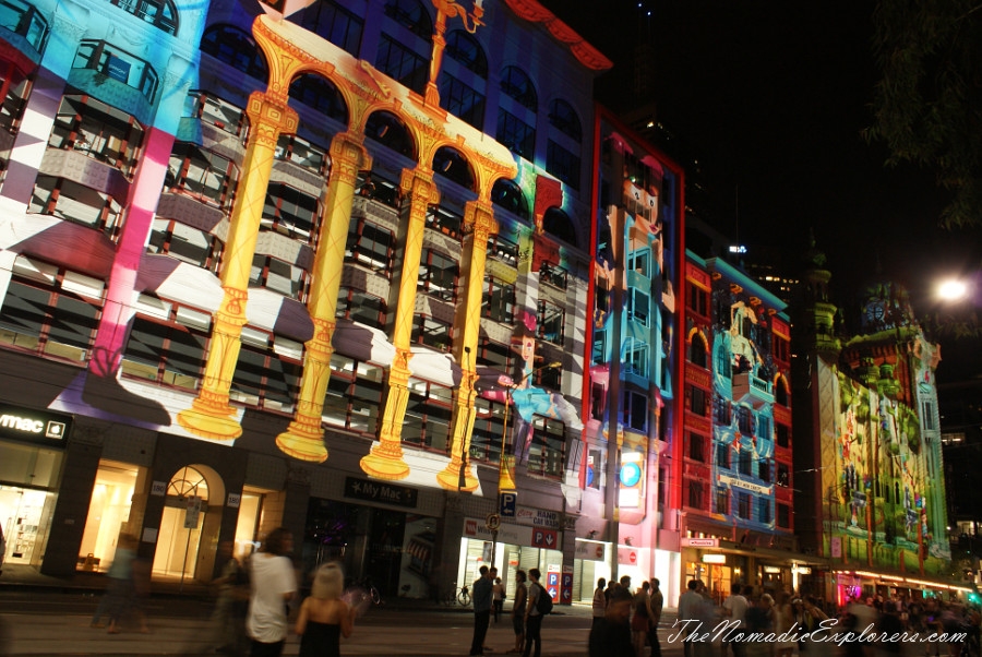 Australia, Victoria, Melbourne, White Night Melbourne 2015, , 