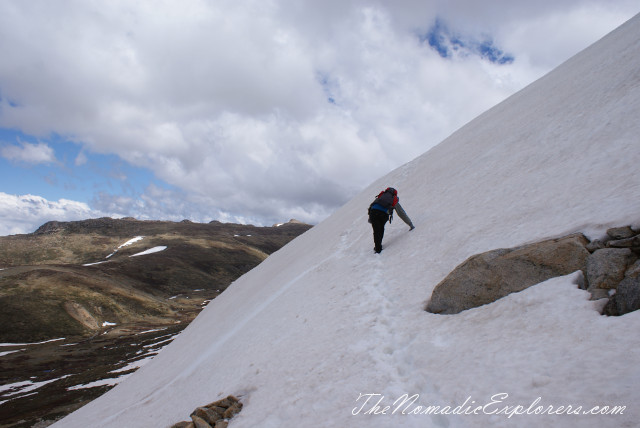 Australia, New South Wales, Snowy Mountains, Горы в Австралии - Гора Костюшко (Mt Kosciuszko - Main Range Walk – Charlotte Pass to Mount Kosciuszko), , 