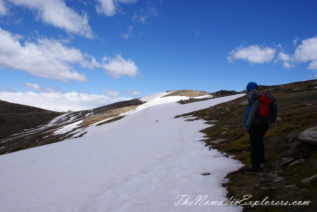 Australia, New South Wales, Snowy Mountains, Горы в Австралии - Гора Костюшко (Mt Kosciuszko - Main Range Walk – Charlotte Pass to Mount Kosciuszko), , 