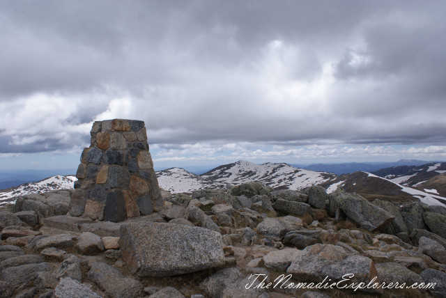 Australia, New South Wales, Snowy Mountains, Горы в Австралии - Гора Костюшко (Mt Kosciuszko - Main Range Walk – Charlotte Pass to Mount Kosciuszko), , 