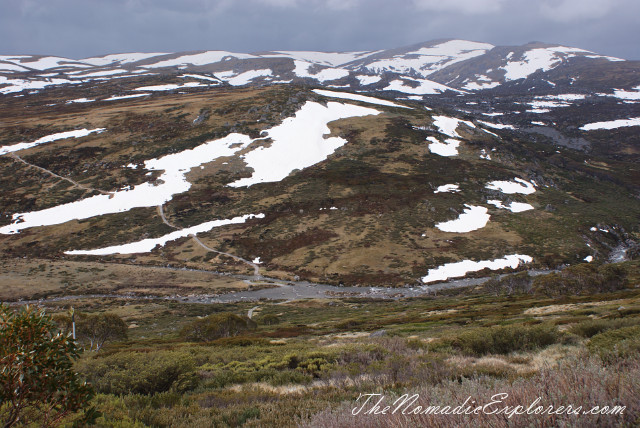 Australia, New South Wales, Snowy Mountains, Горы в Австралии - Гора Костюшко (Mt Kosciuszko - Main Range Walk – Charlotte Pass to Mount Kosciuszko), , 