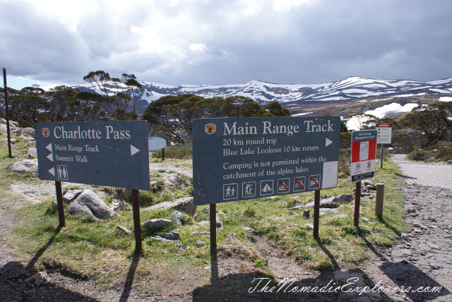 Australia, New South Wales, Snowy Mountains, Горы в Австралии - Гора Костюшко (Mt Kosciuszko - Main Range Walk – Charlotte Pass to Mount Kosciuszko), , 