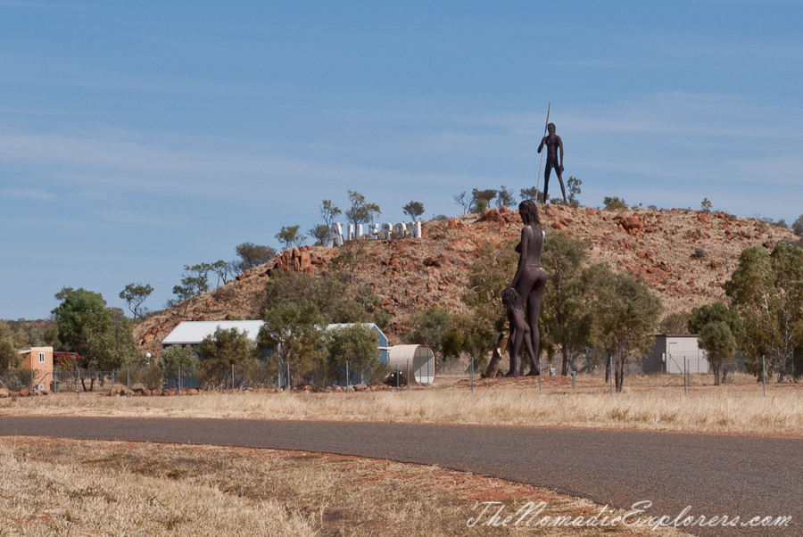 Australia, Northern Territory, Alice Springs and Surrounds, Из Дарвина в Аделаиду: День 4. Чем заняться по дороге от Devils Marbles к Alice Springs?, , 