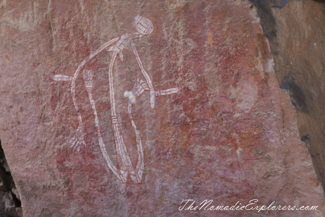 Australia, Northern Territory, Kakadu and Surrounds, Kakadu National Park. Aboriginal Rock Paintings at Nanguluwur and Nourlangie/Anbangbang Gallery, , 