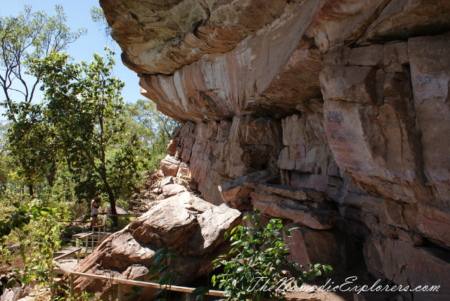 Australia, Northern Territory, Kakadu and Surrounds, Kakadu National Park. Aboriginal Rock Paintings at Nanguluwur and Nourlangie/Anbangbang Gallery, , 