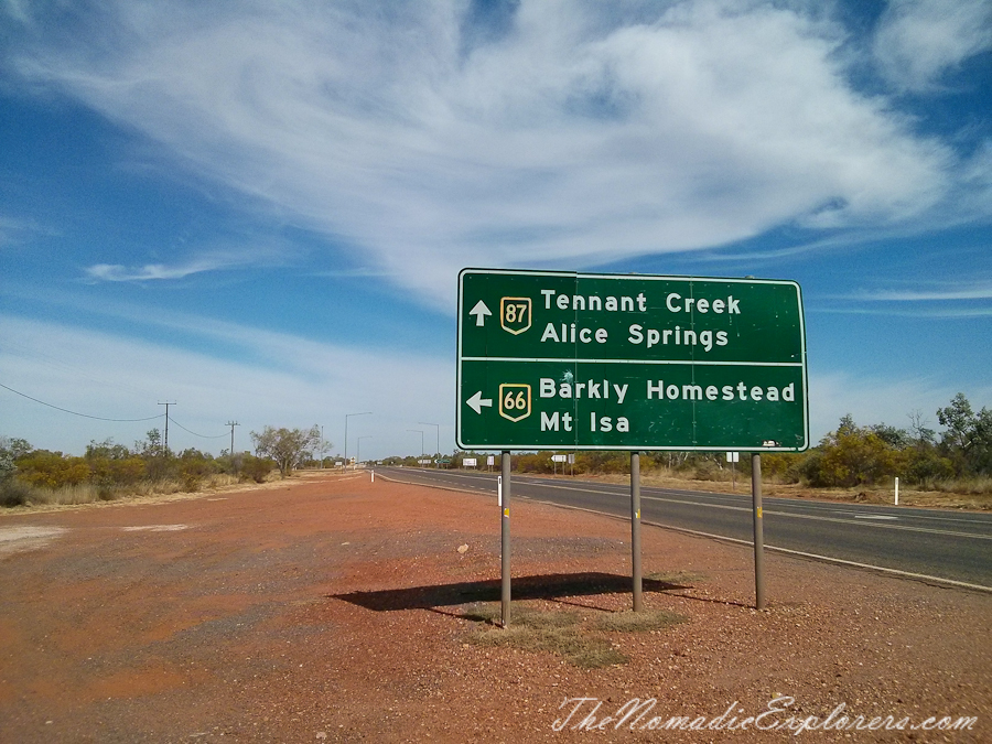 Australia, Northern Territory, Tennant Creek and Barkly Region, Из Дарвина в Аделаиду: День 3. Дальше на юг по Stuart Highway: Mataranka - Tennant Creek - Wauchope. О том, чем можно развлечь себя по дороге, а также об исследователях-путешественниках и прокладке телеграфа, Australia, Northern Territory, Tennant Creek and Barkly Region, Darwin to Adelaide 2015. Day 3. Stuart Highway: Mataranka - Tennant Creek - Wauchope