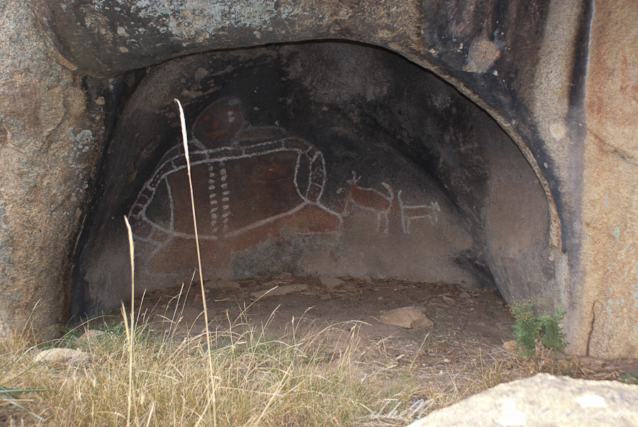 Australia, Victoria, Grampians, The Grampians: Bunjil&#039;s Shelter Rock Art Site, , 