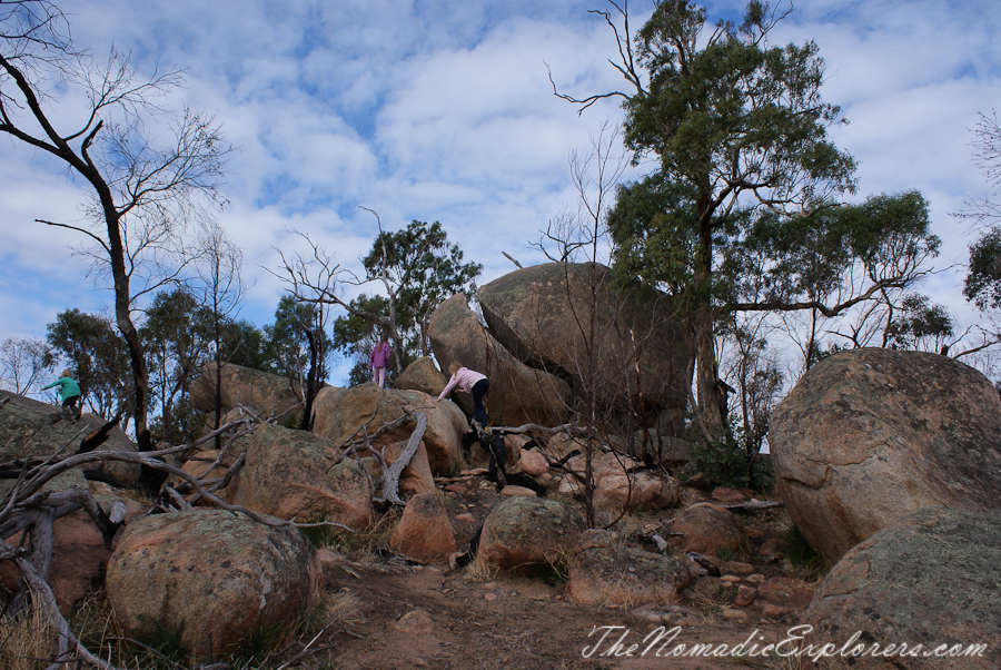 Australia, Victoria, Grampians, The Grampians: Bunjil&#039;s Shelter Rock Art Site, , 