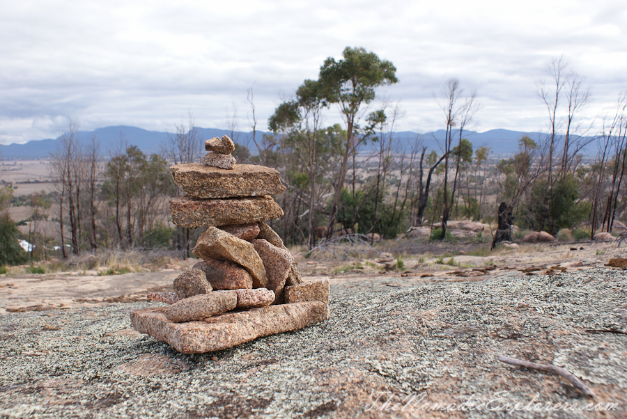 Australia, Victoria, Grampians, The Grampians: Bunjil&#039;s Shelter Rock Art Site, , 