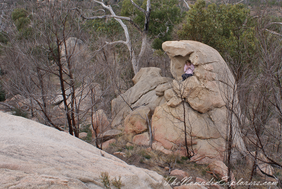 Australia, Victoria, Grampians, The Grampians: Bunjil&#039;s Shelter Rock Art Site, , 