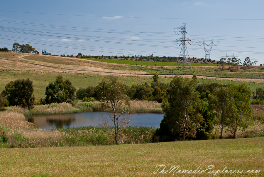 Australia, Victoria, Melbourne, Cycling from Roxburg Park to City via Broadmeadows Valley, Moonee Ponds and Capital City Trails, , 