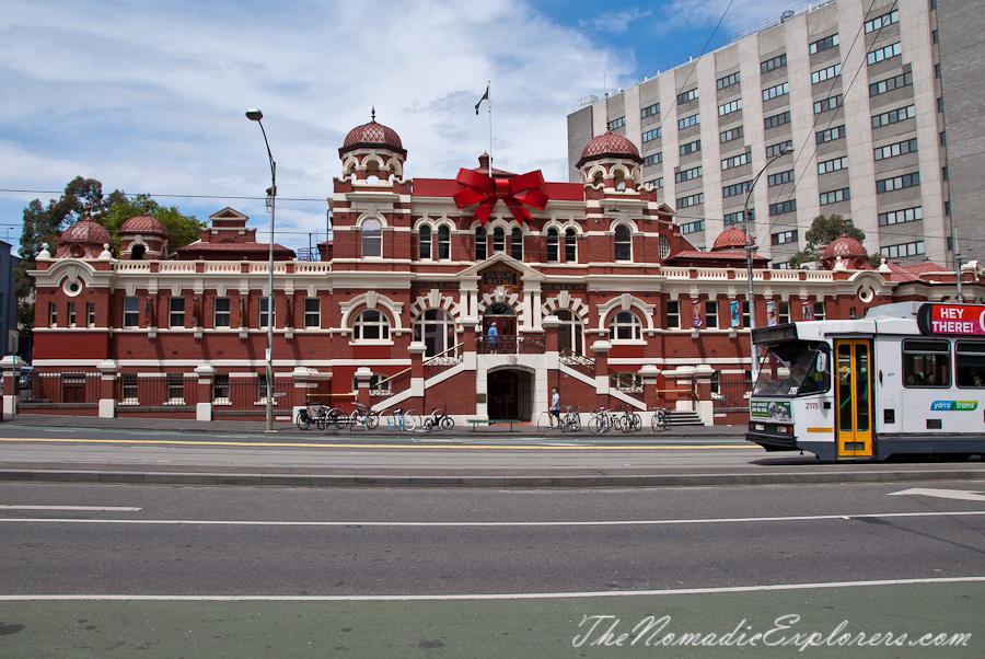 Australia, Victoria, Melbourne, Christmas Decorations In Melbourne - Day Walk, , 