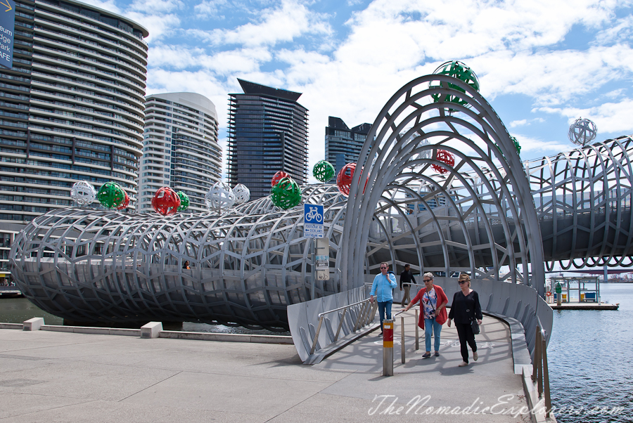 Australia, Victoria, Melbourne, Christmas Decorations In Melbourne - Day Walk, , 