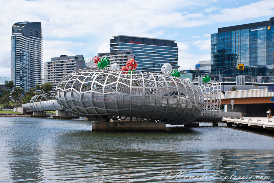 Australia, Victoria, Melbourne, Christmas Decorations In Melbourne - Day Walk, , 