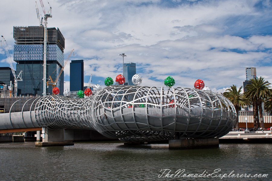 Australia, Victoria, Melbourne, Christmas Decorations In Melbourne - Day Walk, , 