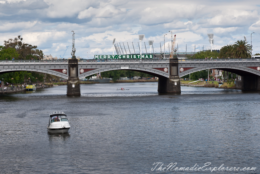 Australia, Victoria, Melbourne, Christmas Decorations In Melbourne - Day Walk, , 