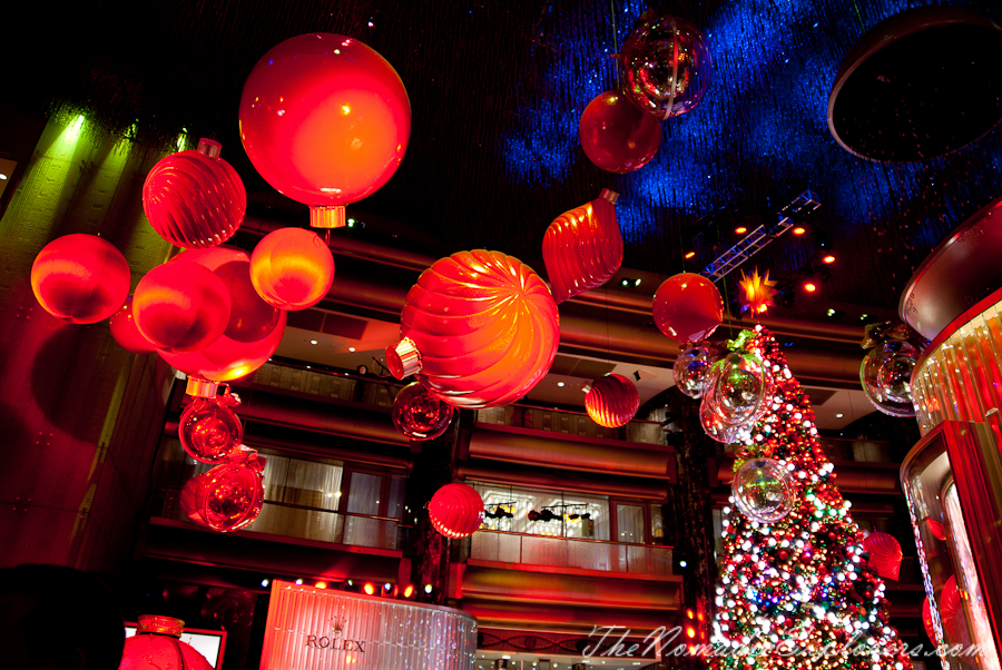 Australia, Victoria, Melbourne, Christmas Decorations In Melbourne - Evening Walk, , 