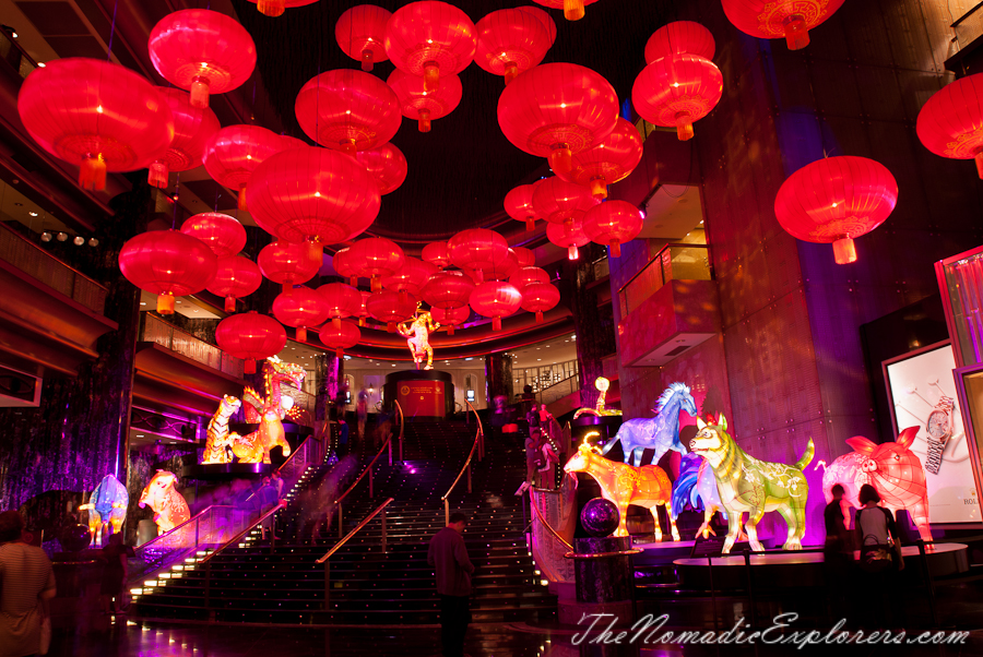 Australia, Victoria, Melbourne, White Night Melbourne &amp; Chineese New Year Decorations 2016, , 