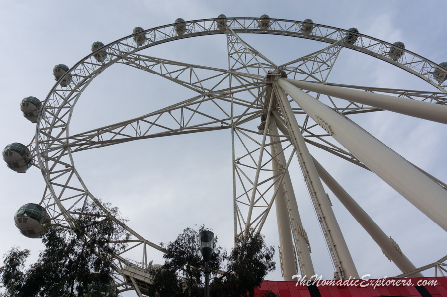 Australia, Victoria, Melbourne, Достопримечательности Мельбурна: колесо обозрения Melbourne Star Observation Wheel, , 