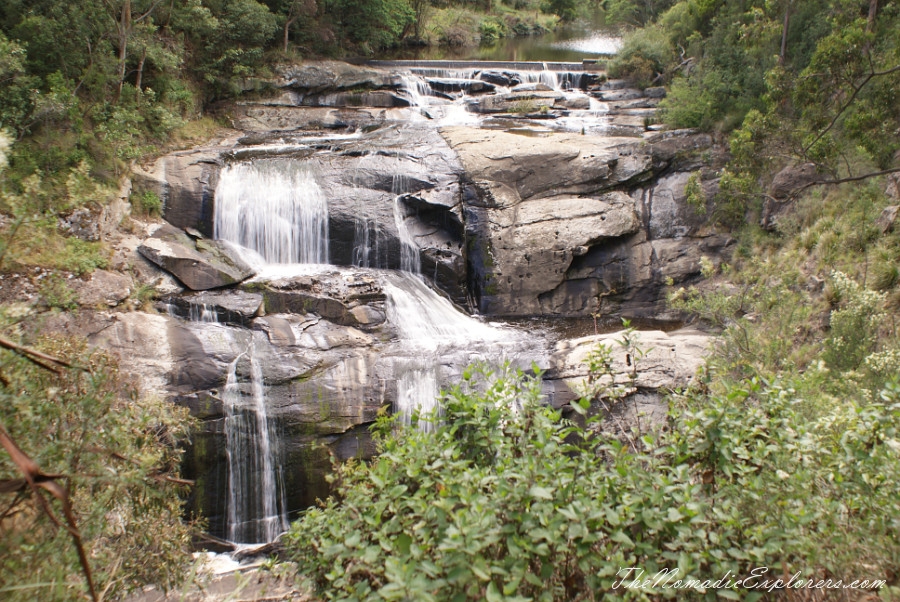 Australia, Victoria, Gippsland, From Foster to Port Albert: Bird Hide, WindFarm, Agness Falls, Old Port Trail, , 