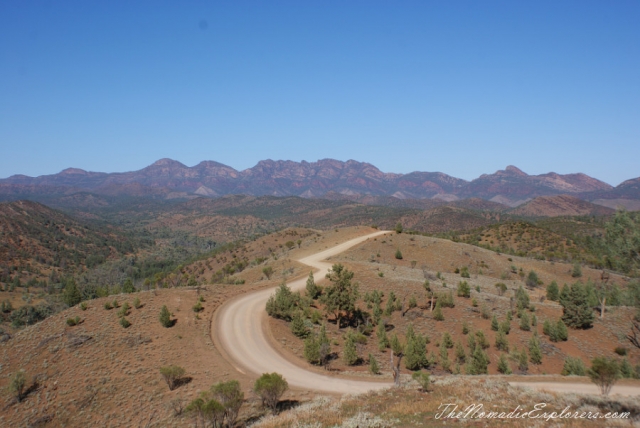 Flinders Rangers, Razorback lookout