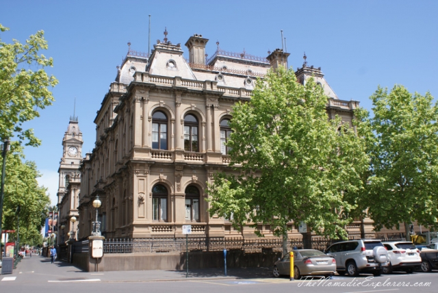 Australia, Victoria, Goldfields, Bendigo, A day in &quot;my&quot; life (in pictures) in Bendigo: The Body Beautiful exhibition, Bendigo Pottery, short walk, , 