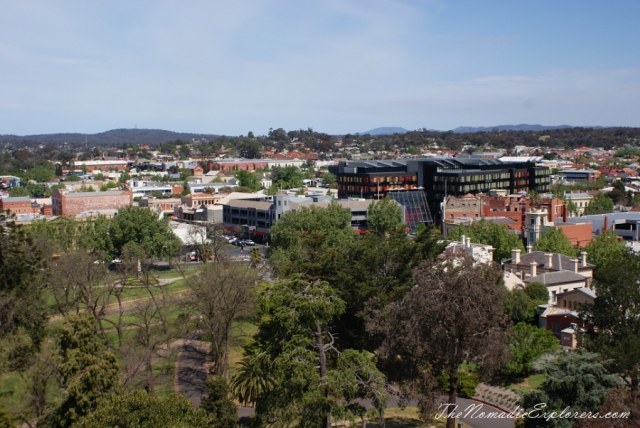 Australia, Victoria, Goldfields, Bendigo, A day in &quot;my&quot; life (in pictures) in Bendigo: The Body Beautiful exhibition, Bendigo Pottery, short walk, , 