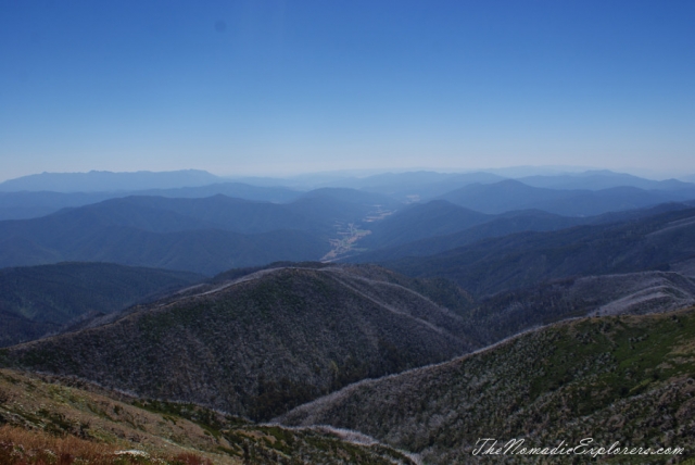 View from Mount Feathertop, Victoria
