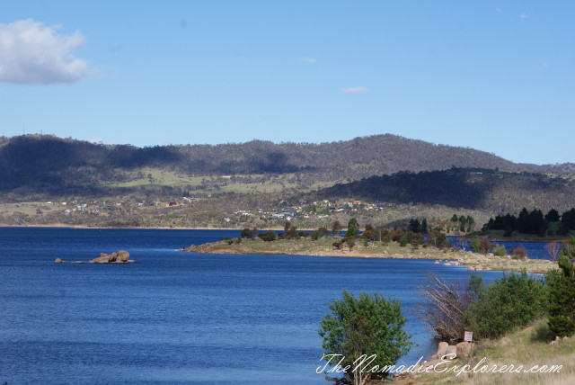 Australia, New South Wales, Snowy Mountains, Jindabyne. Прогулки по городу и вокруг озера., , 