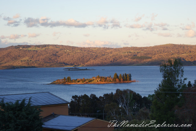 Australia, New South Wales, Snowy Mountains, Jindabyne. Прогулки по городу и вокруг озера., , 