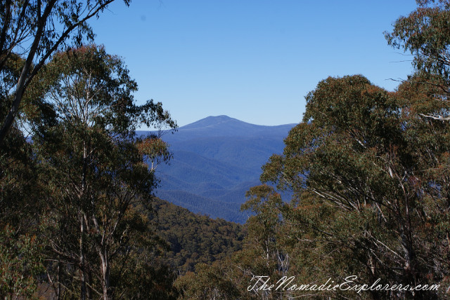 Australia, New South Wales, Snowy Mountains, Из Jindabyne в Melbourne по Alpine Way. Scamell&#039;s Lookout, SnowyHydro, , 