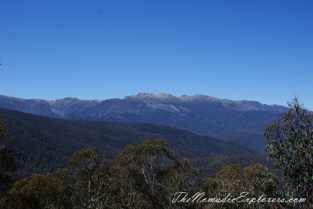 Australia, New South Wales, Snowy Mountains, Из Jindabyne в Melbourne по Alpine Way. Scamell&#039;s Lookout, SnowyHydro, , 