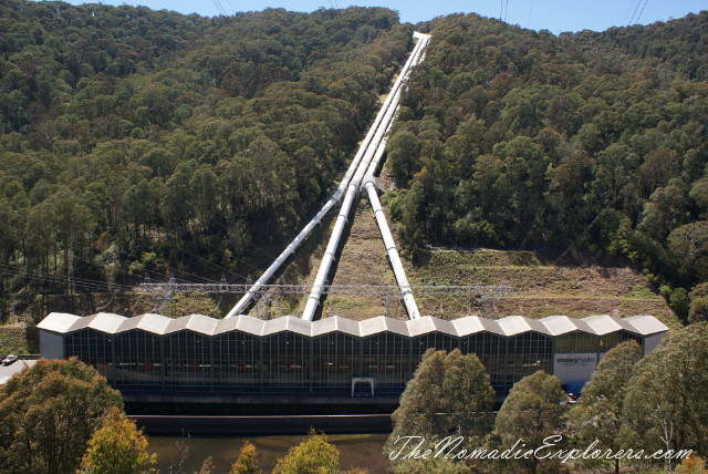 Australia, New South Wales, Snowy Mountains, Из Jindabyne в Melbourne по Alpine Way. Scamell&#039;s Lookout, SnowyHydro, , 