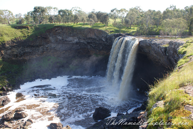 Australia, Victoria, Grampians, Водопады Wannon и Nigretta (Wannon Falls, Nigretta Falls), , 