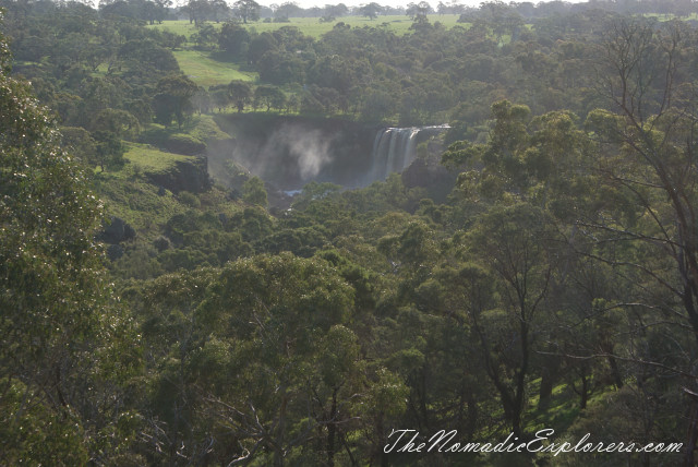 Australia, Victoria, Grampians, Водопады Wannon и Nigretta (Wannon Falls, Nigretta Falls), , 