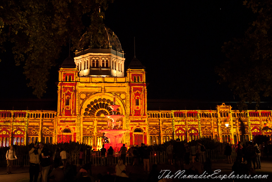 Australia, Victoria, Melbourne, White Night Melbourne &amp; Chinese New Year Decorations 2016, , 