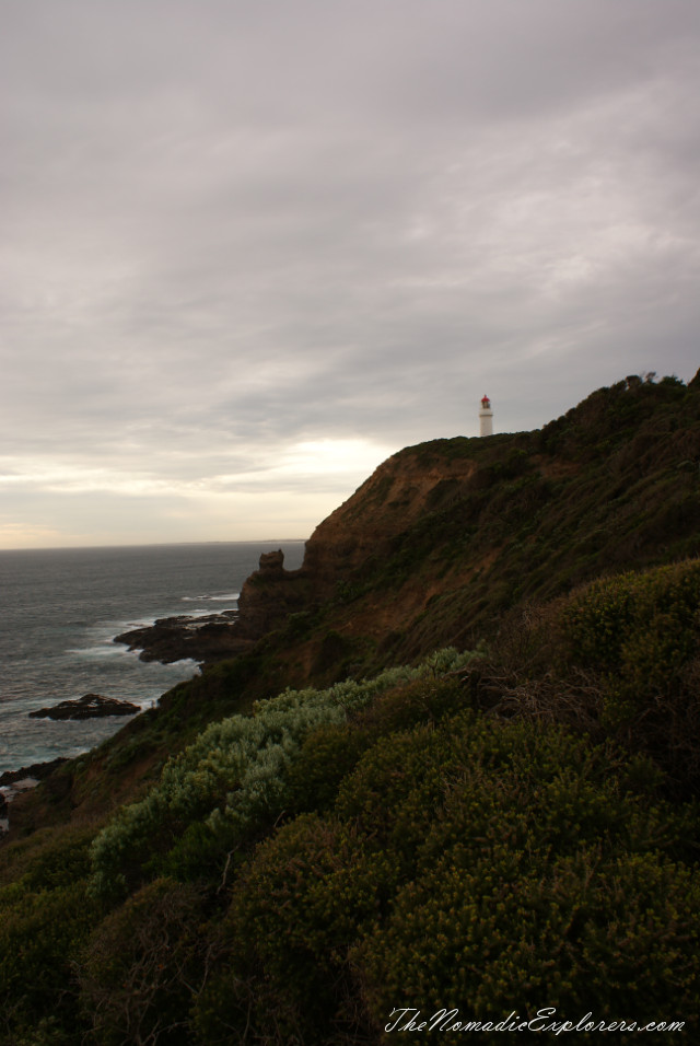 Australia, Victoria, Mornington Peninsula, Mornington Peninsula National Park - маяк и прогулка по Cape Schank, Flinders Blowhole, , 