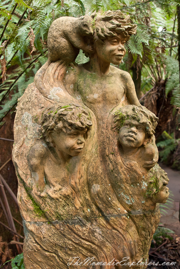 Australia, Victoria, Yarra Valley &amp; Dandenong Ranges, A nice hour out in the Dandenongs: William Ricketts Sanctuary, , 