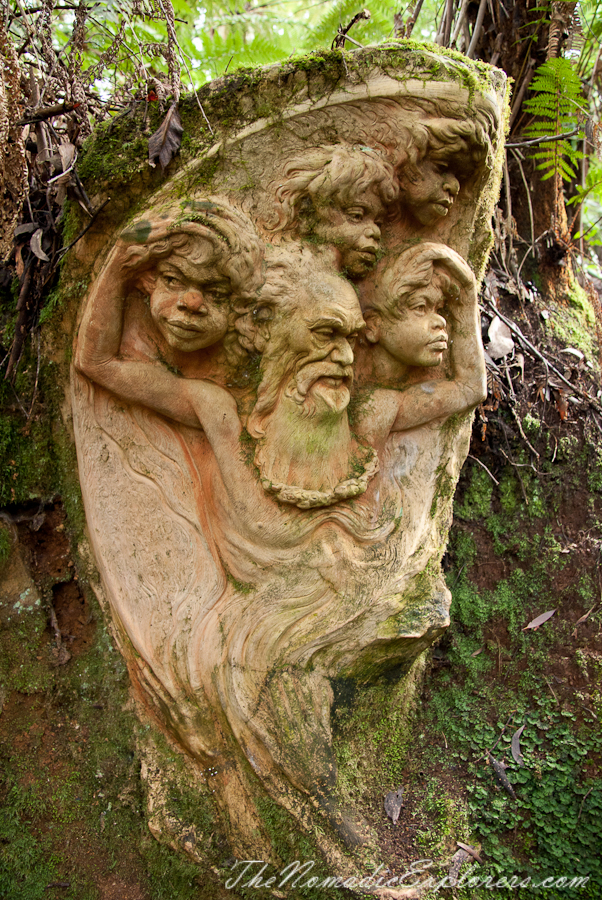 Australia, Victoria, Yarra Valley &amp; Dandenong Ranges, A nice hour out in the Dandenongs: William Ricketts Sanctuary, , 